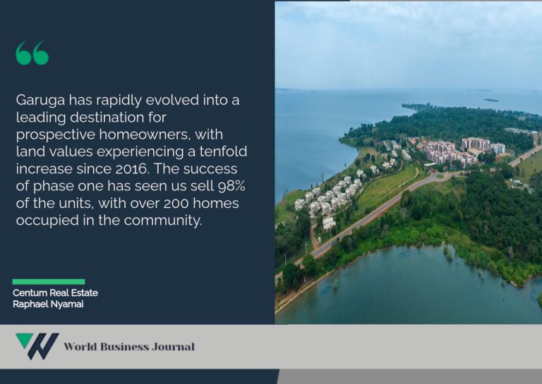 Centum Real Estate Drives Land Value Surge in Garuga Through Pearl Marina Development