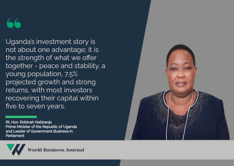 Uganda Prime Minister Robinah Nabbanja on Where the Next Wave of Investment Will Come From